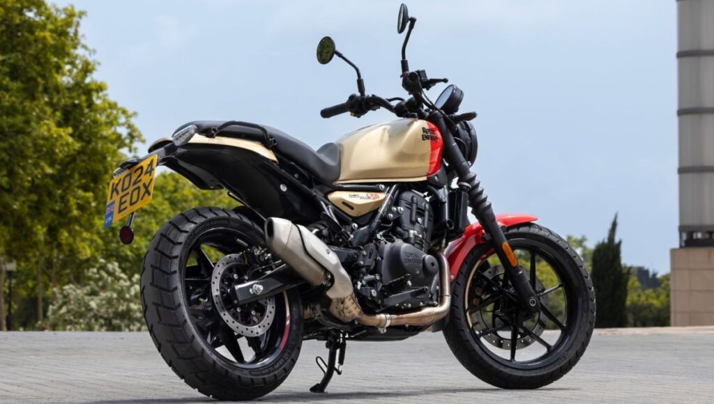 Royal Enfield Guerrilla 450 Suspension and break
