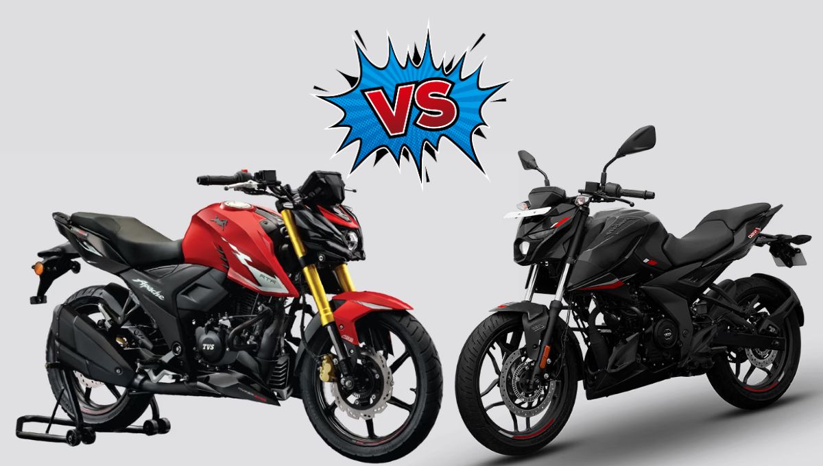 TVS Apache RTR 160 4V TFT vs Bajaj Pulsar N160